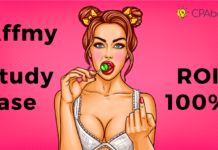 Case-study: Affmy’s Dating In-house offer. Tier-1. ROI 100%