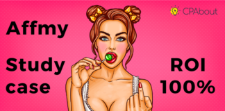 Case-study: Affmy’s Dating In-house offer. Tier-1. ROI 100%