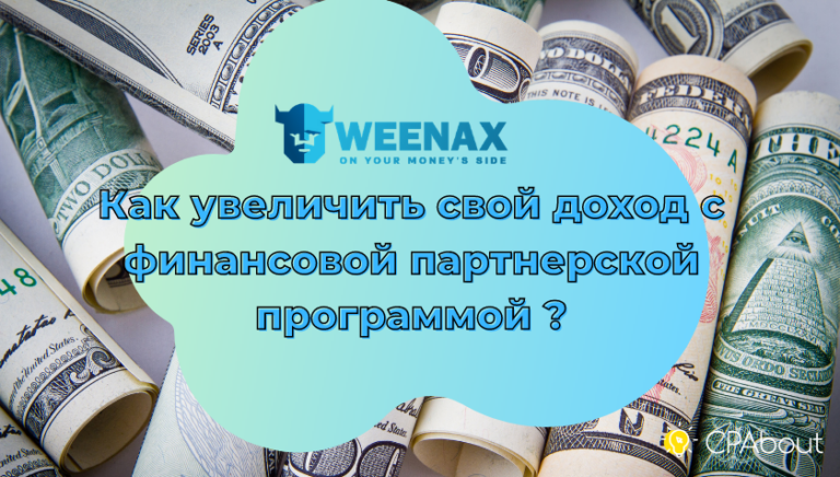Обзор финансовой партнерской программы Weenax